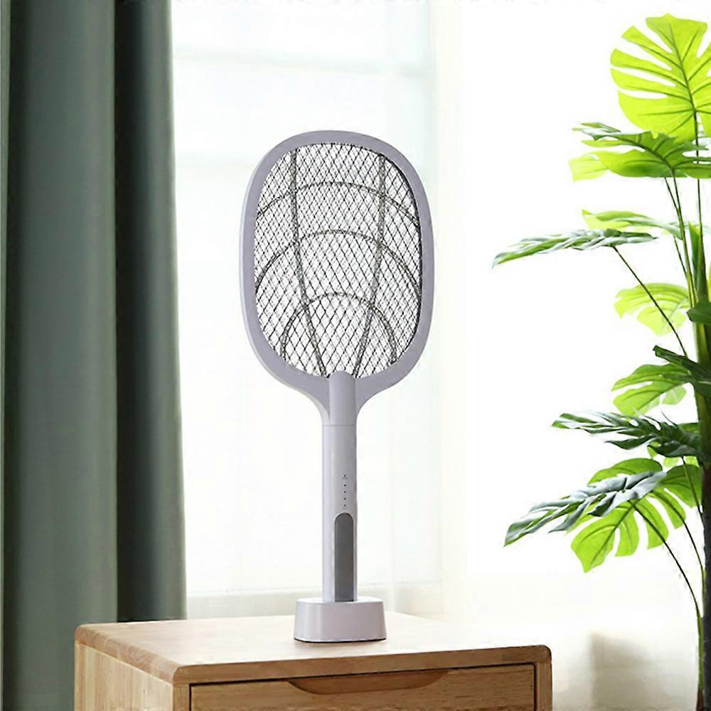 New Style Multi-Function Two-In-One USB Lithium Cell Charge Electronic Swatter Large Voltage Triple Protection Electronic Swatter