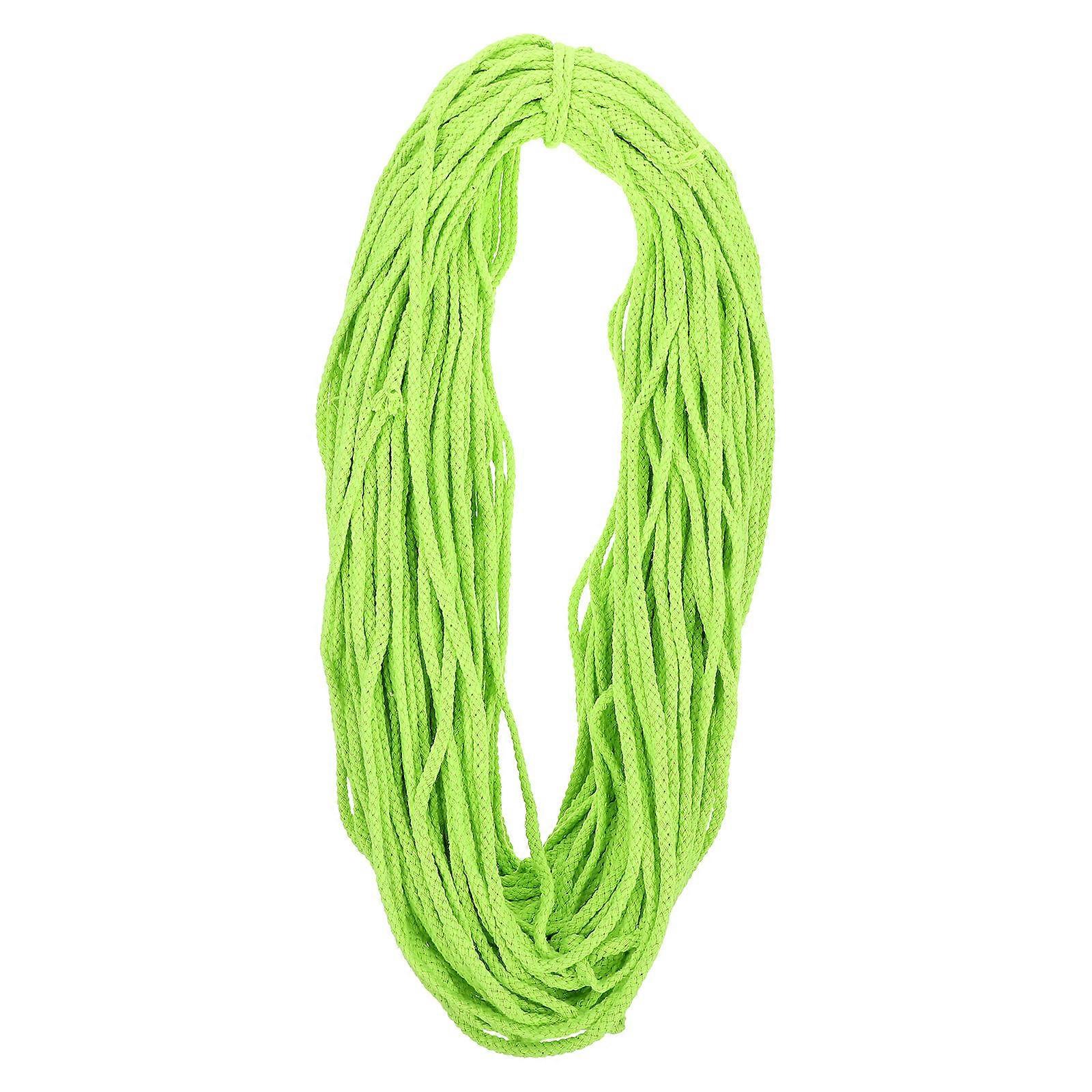 Fai da te Craft Corda Tessuta A Mano Corda Clothesline Arazzi Miscela di Cotone Verde Chiaro per Cucito A Mano 1 Set
