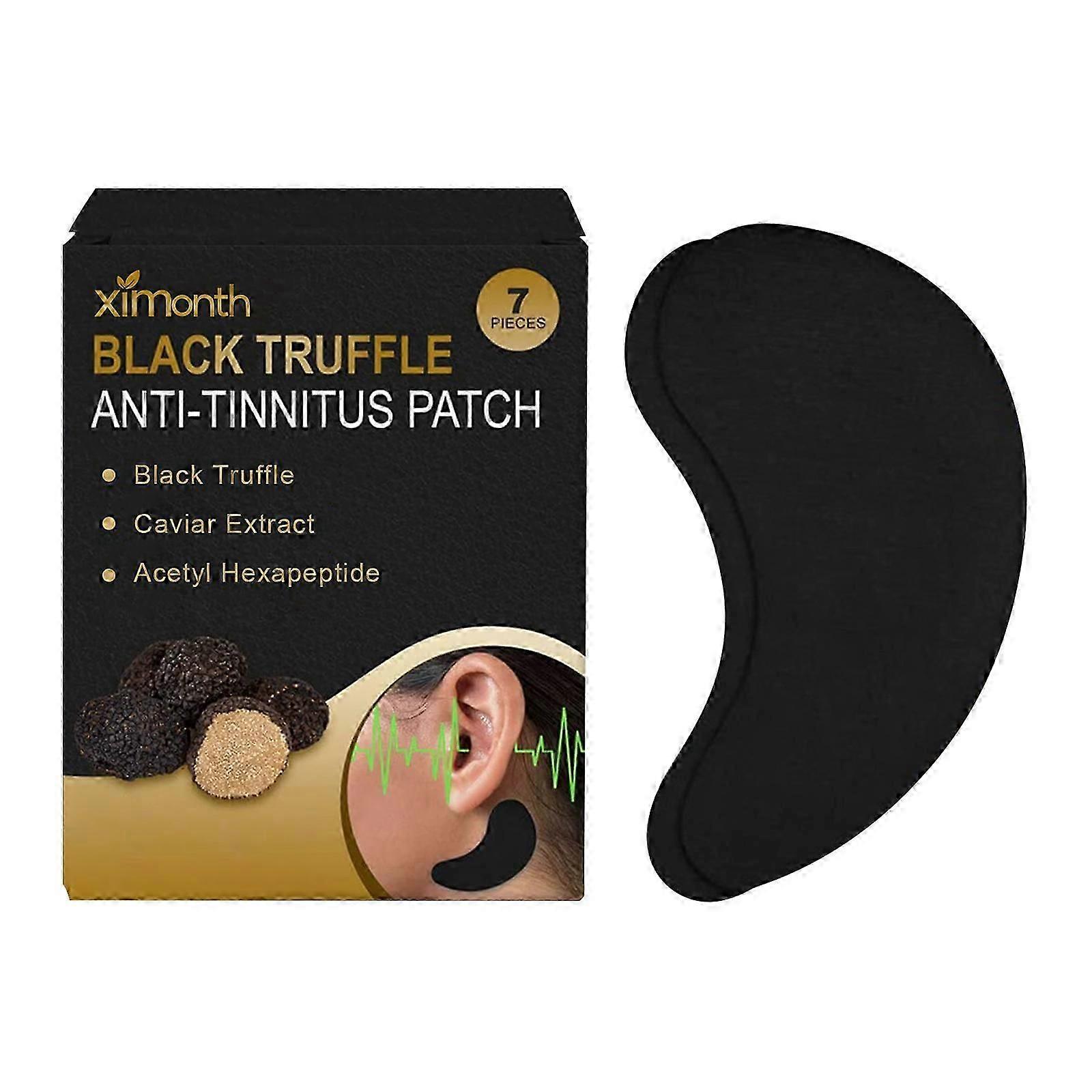 Le patch auriculaire à la truffe noire Ximonth nettoie le cérumen, soulage les acouphènes, l’obstruction de l’oreille interne et l’inconfort de l’oreille. Patch de protection auditive