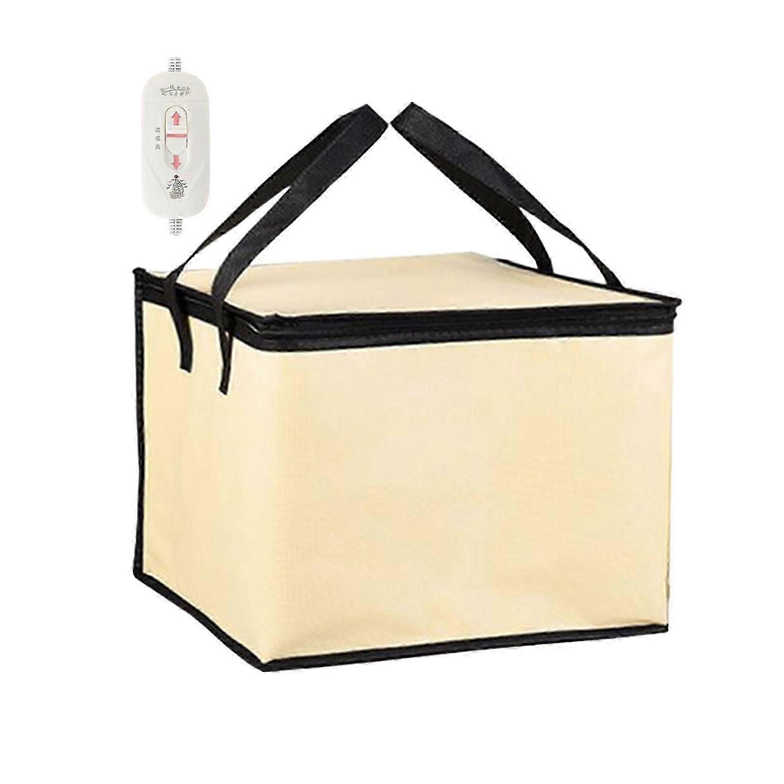 Dough Proofing Box Bread Proofer with Temperature Time Controller Aluminum Foil Insulation Large Capacity Bread Fermentation Box for Bread Pizza Yogur