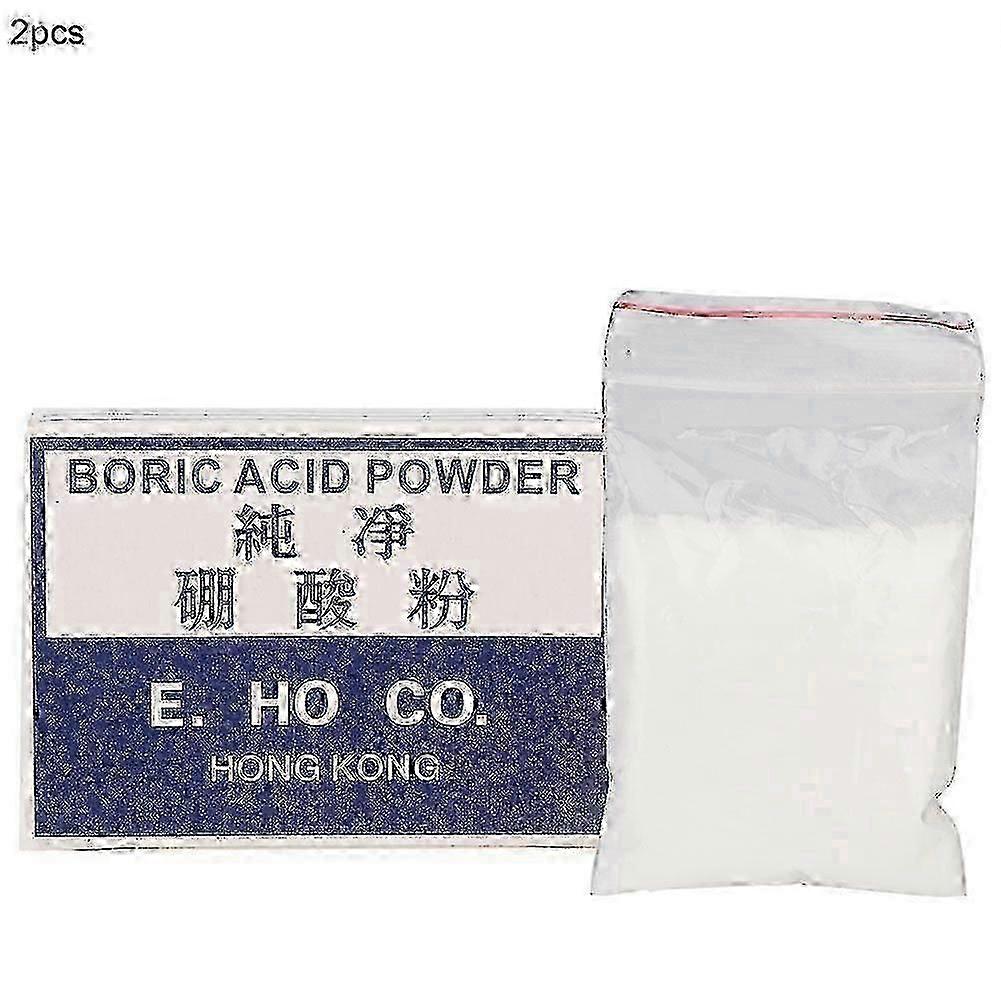 2 Boxes Boric Acid Powder Jewelry Cleaning Tool Welding Tool Processing Accessory-Calu