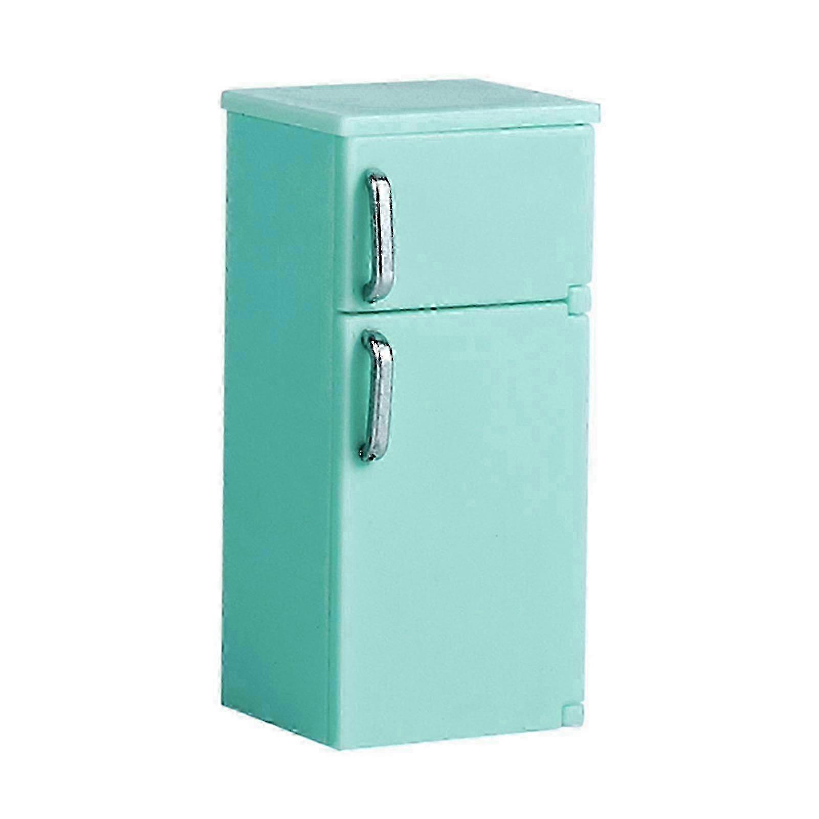 Delicate Miniature Refrigerator Burrs-free Plastic Diy Craft Refrig...