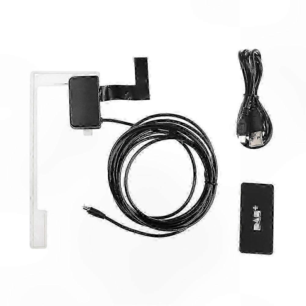 Digital Radio Antenna for Car with USB Adapter and DAB Receiver Compatibility