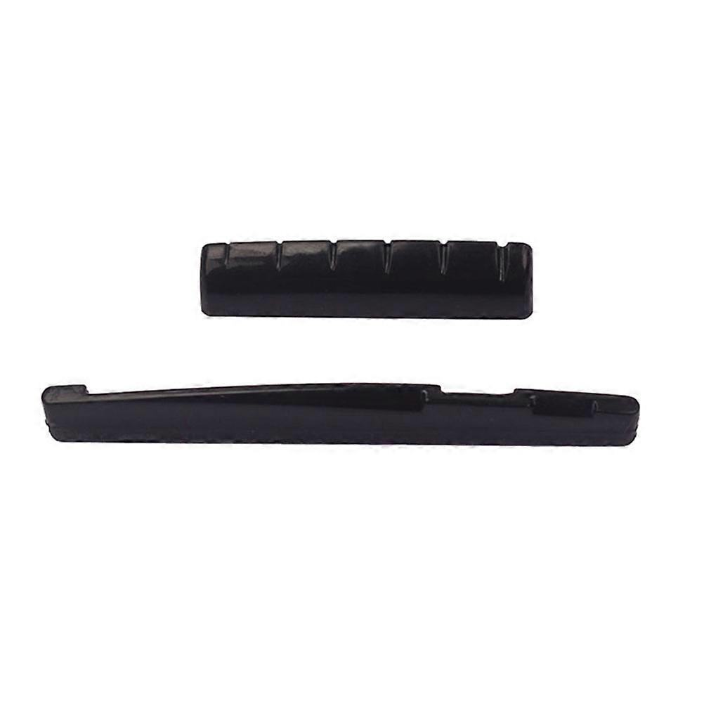 Guitar Accessories Set with Durable Plastic Nut and String Pegs for Easy