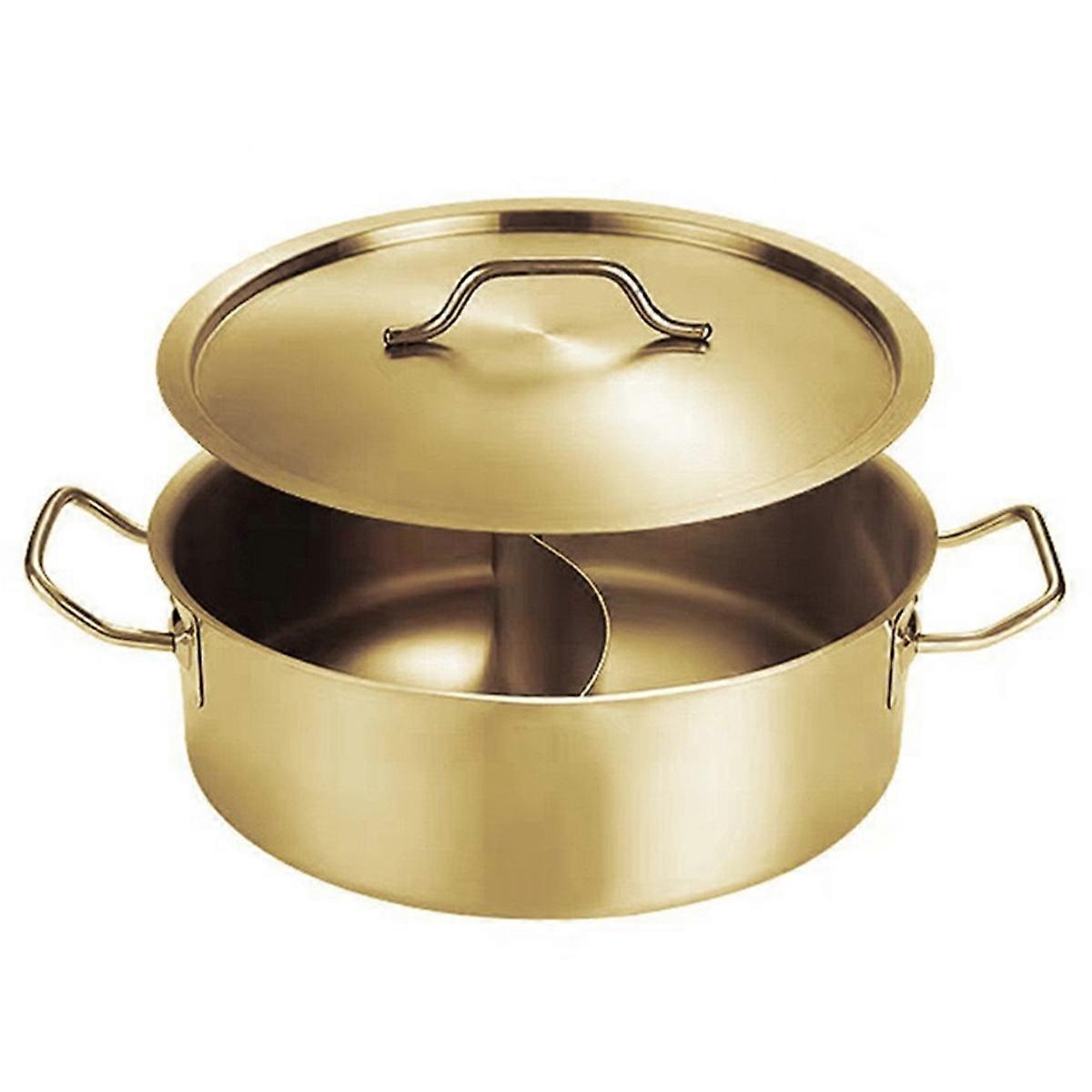 Stainless Steel Pot Double Handle Double-Handled Pot A
