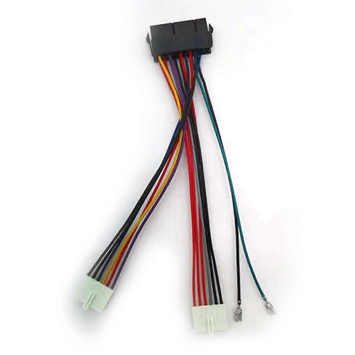 1pcs 20pin Atx To 2port 6pin At Converter Power Cable Cord For 286 386 486 Computer