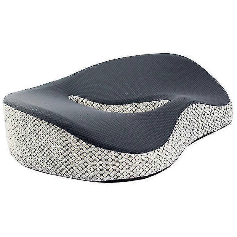 Orthopedic Memory Foam Seat Cushion for Hemorrhoid & Coccyx Support Home & Office