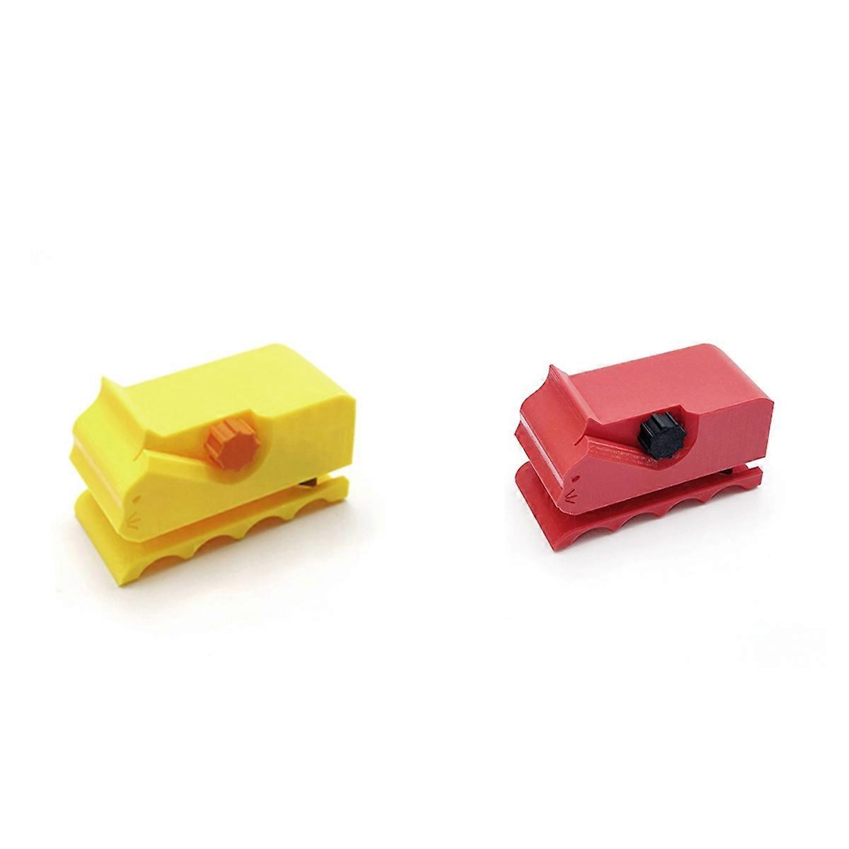 2PCS Cardboard Cutting Tool Cat-Shaped DIY Projects Ergonomic Design Handheld Cat Scratching Cardboard Cutter B