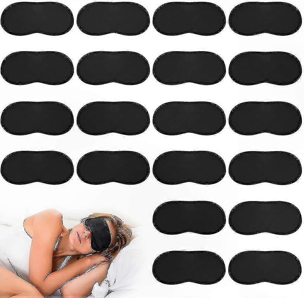 30-Pack Sleep Mask for Men & Women, Soft Light-Blocking Blindfold for Restful Sleep