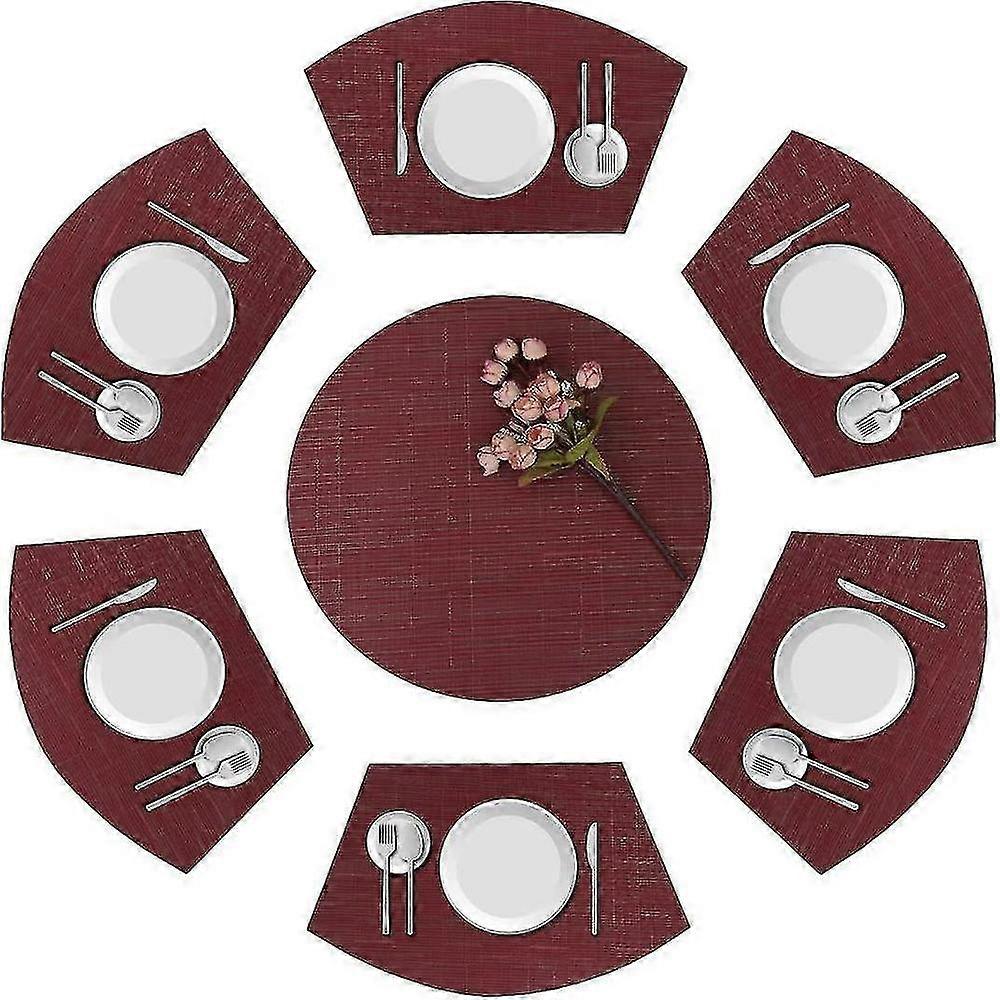 Round Table Placemats Set of 7