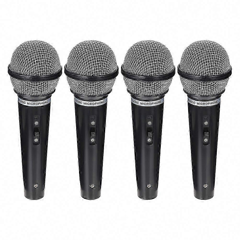4Pcs Interactive Microphone Toys for Kids, Fun Singing Microphone Props for Children