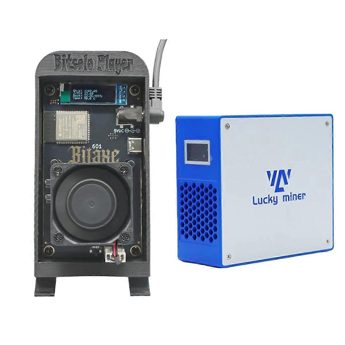 Gamma 601 1.2TH/S BTC Solo Miner 18W BM1370 Asic Chip+ LV07 V7 1TH/S BTC Crypto Asic Miner BR PLUG