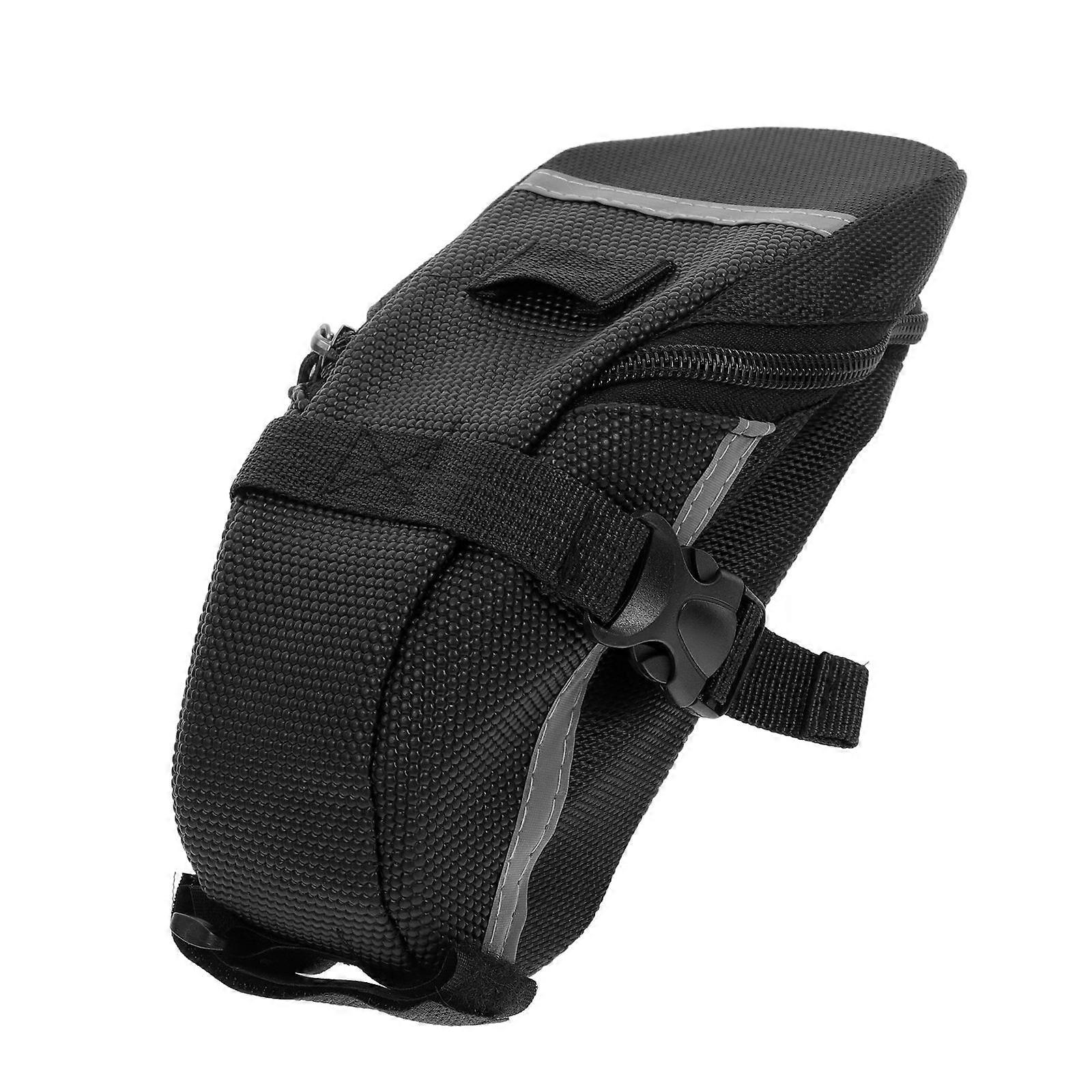 Canvas Bike Saddle Bag for Storage with Waterproof Feature