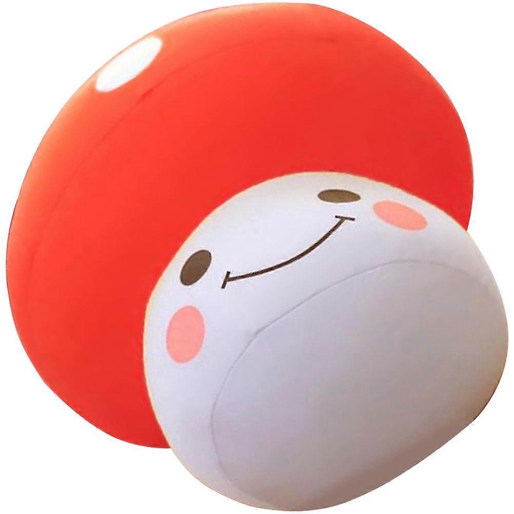 Mushroom Pillow Mushroom Pillow Family Sofa Bed Red Short Plush Decorating 1Pcs