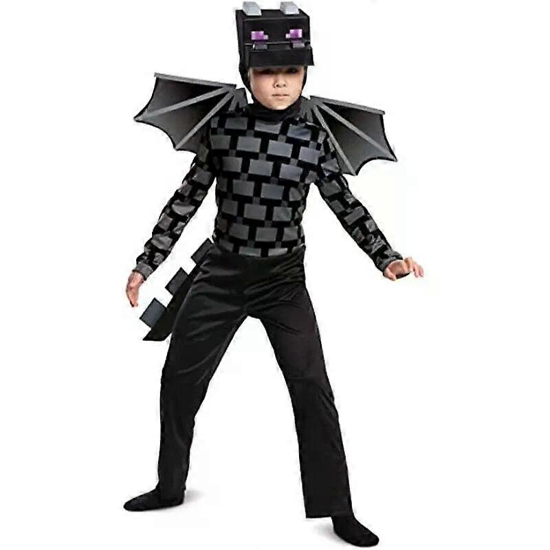 Απόκριες Minecraft Cosplay Κοστούμι Ολόσωμη φόρμα Απόκριες Φανταχτερό φόρεμα Πάρτι Κοστούμι