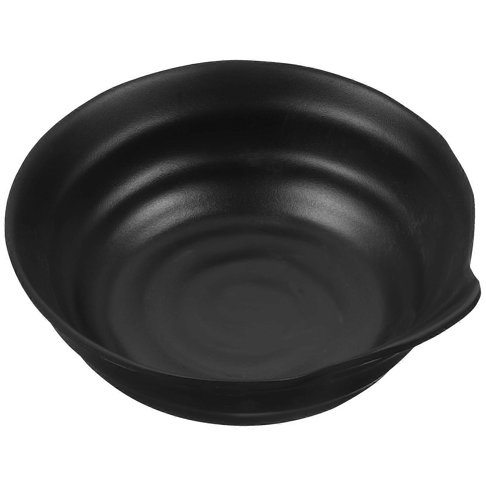 Condiment Bowl Perfect For And Restaurant Use Black 1Set