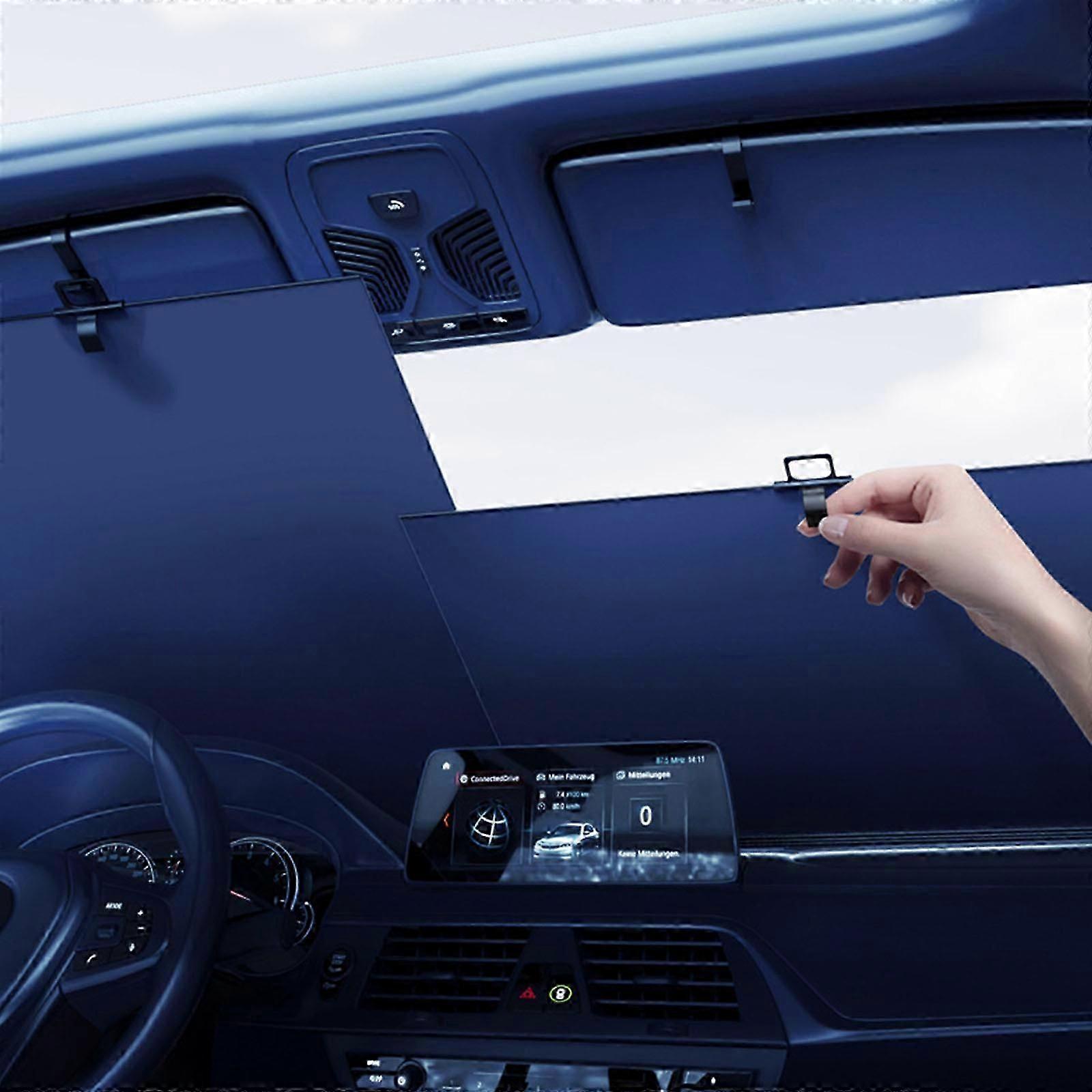 Automatic Retractable Sunshade for Car Windshield, Automatic Retractable Car