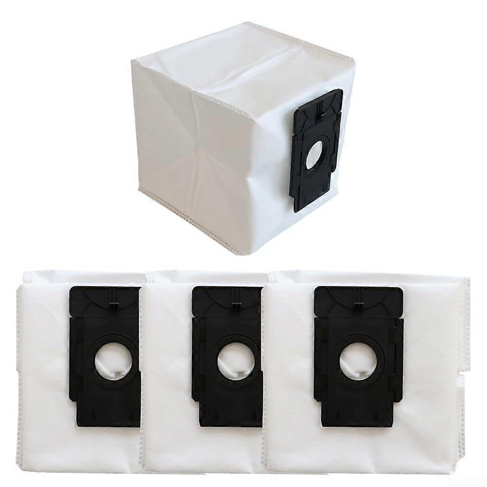 4L Disposable Dust Bags Compatible With Tapo RV10 Plus RVA200 Robot Vacuum Automatic Sealing Hands Cleaning 4 Pack