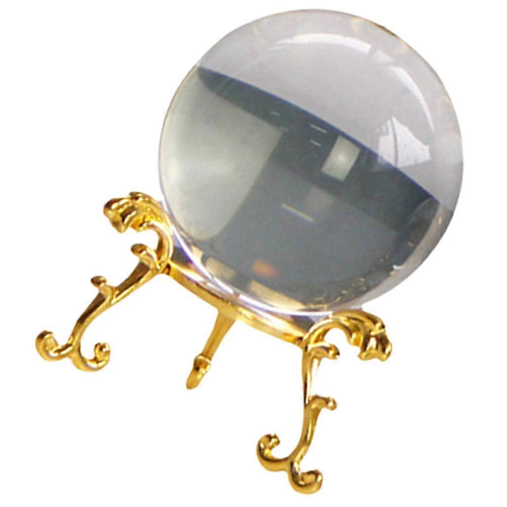 Decorative Crystal Ball with Stand 2Sets for Tabletop Decoration