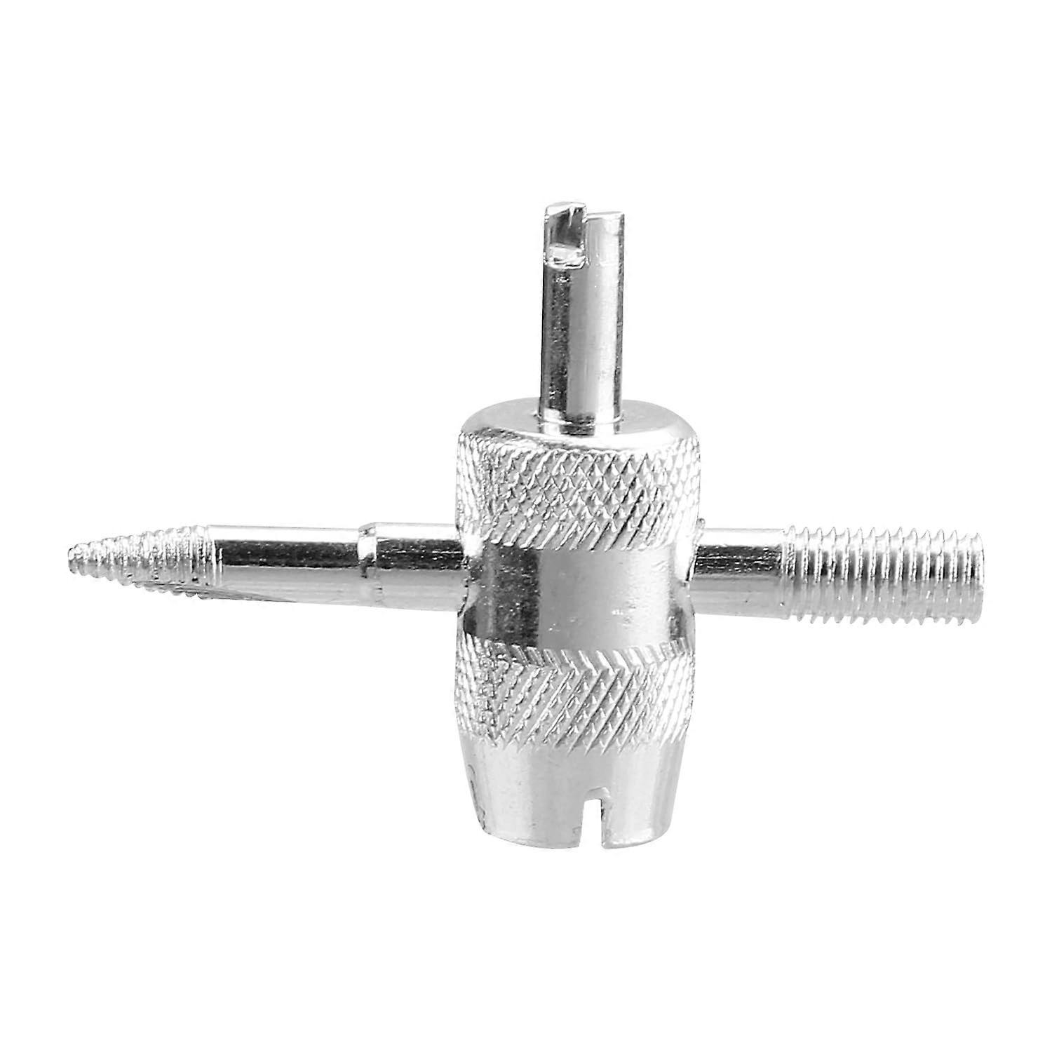 4 Way Valve Core NA Valve Core Remover Tool 4 In 1 Tubeless Tyre Valve Tool For Car Motorcycle Bicycle