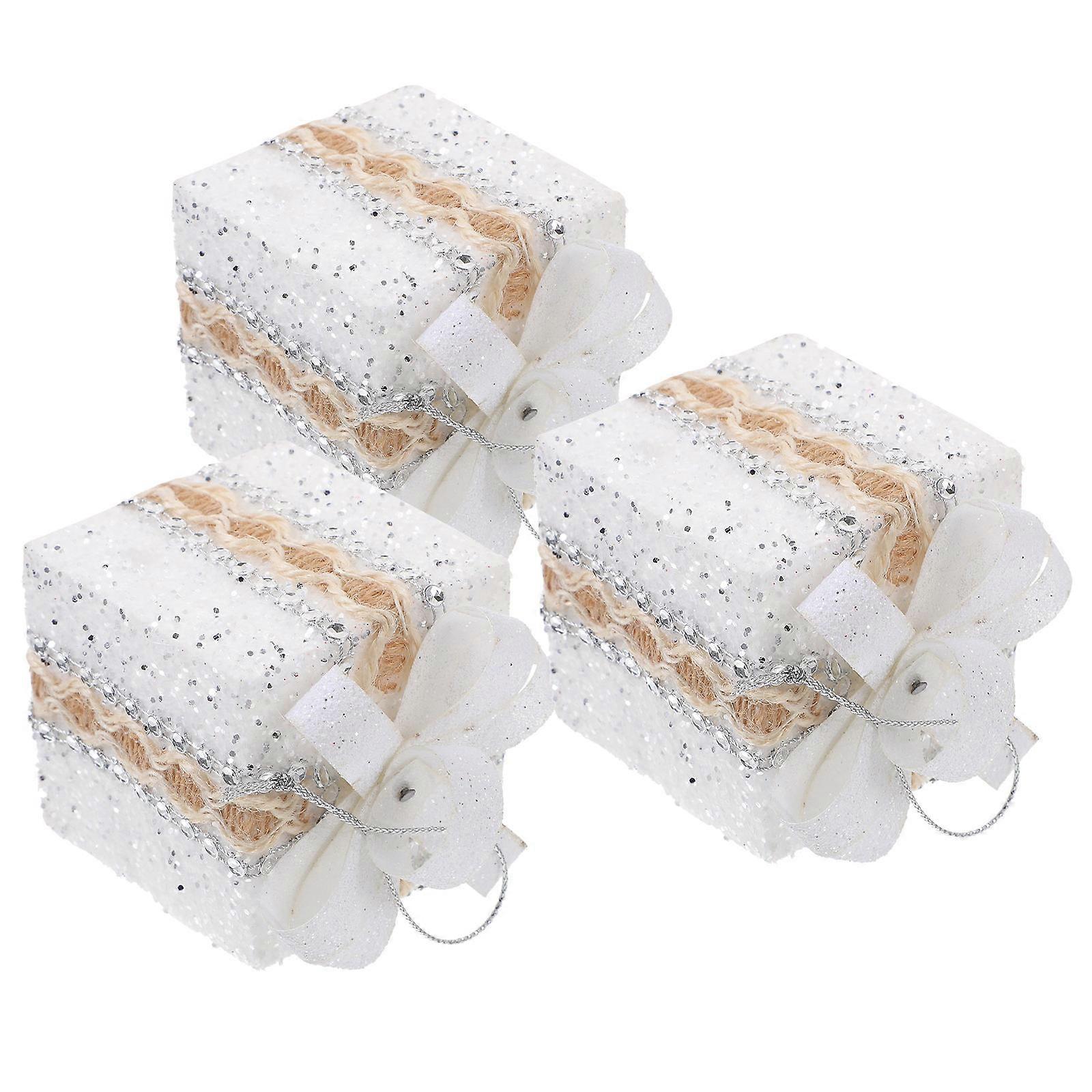 Decorative Gift Box for Hanging Ornaments 6Pcs Xmas Tree Gift Boxes