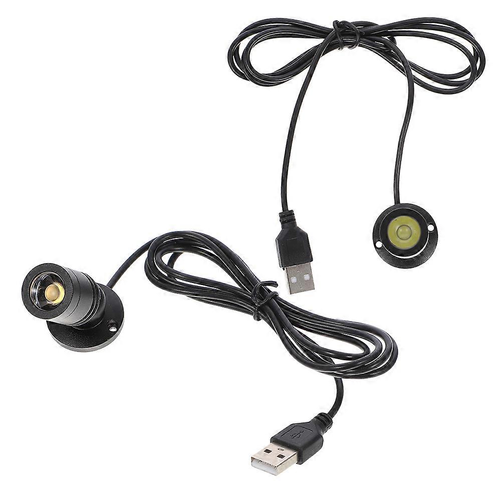 Mini USB Spotlight LED for Jewelry Counters and Cabinets 8Pcs
