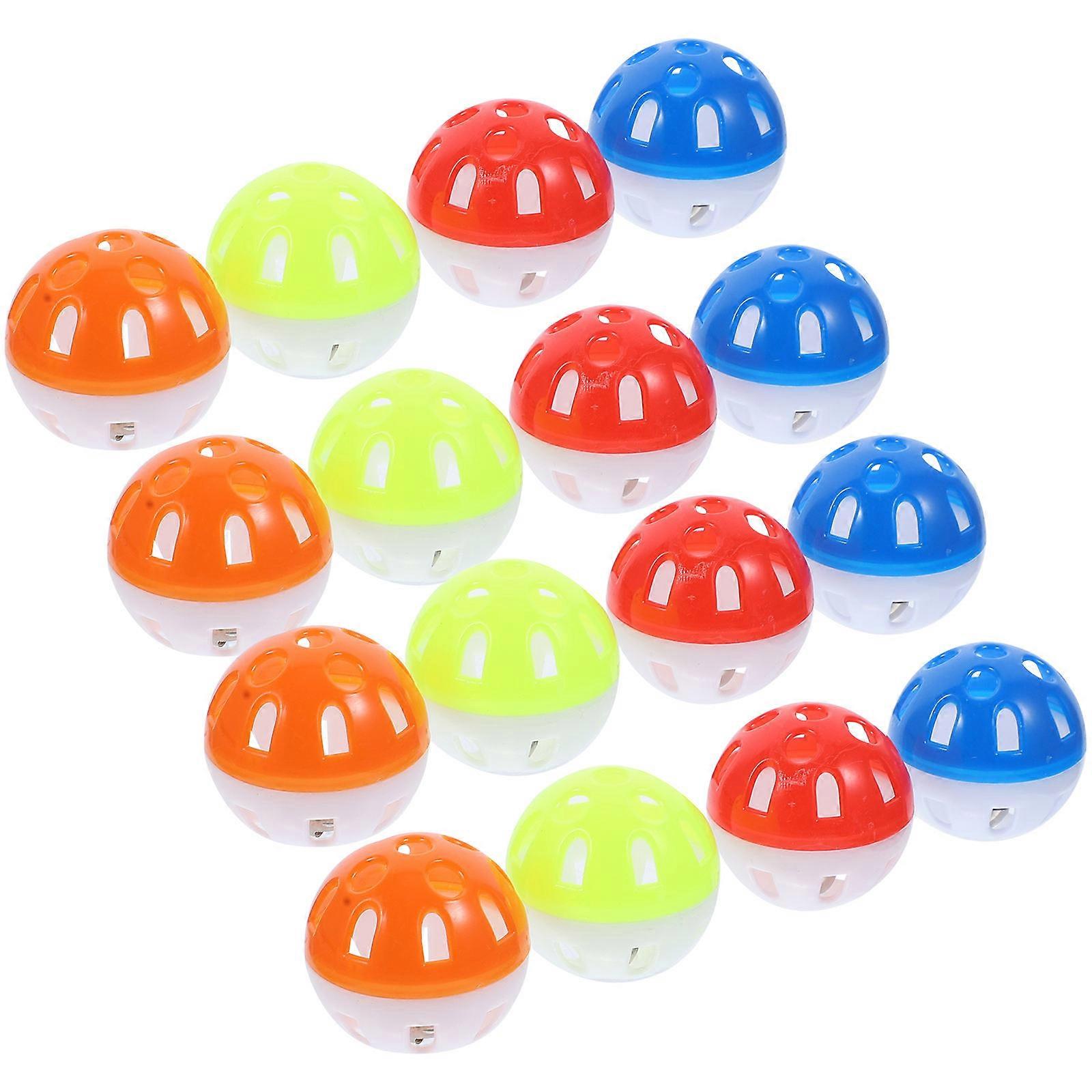 Parrot Toy Chew Toys for Decoration with Hollow-Out Bell Balls 80Pcs