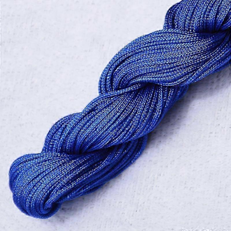 Home Party Supplies Chinese Knot Braided String DIY Macrame Cord 20m High Quality Tassels 1.0mm Beading String Bracelet Nylon Cord Thread Popular 2025