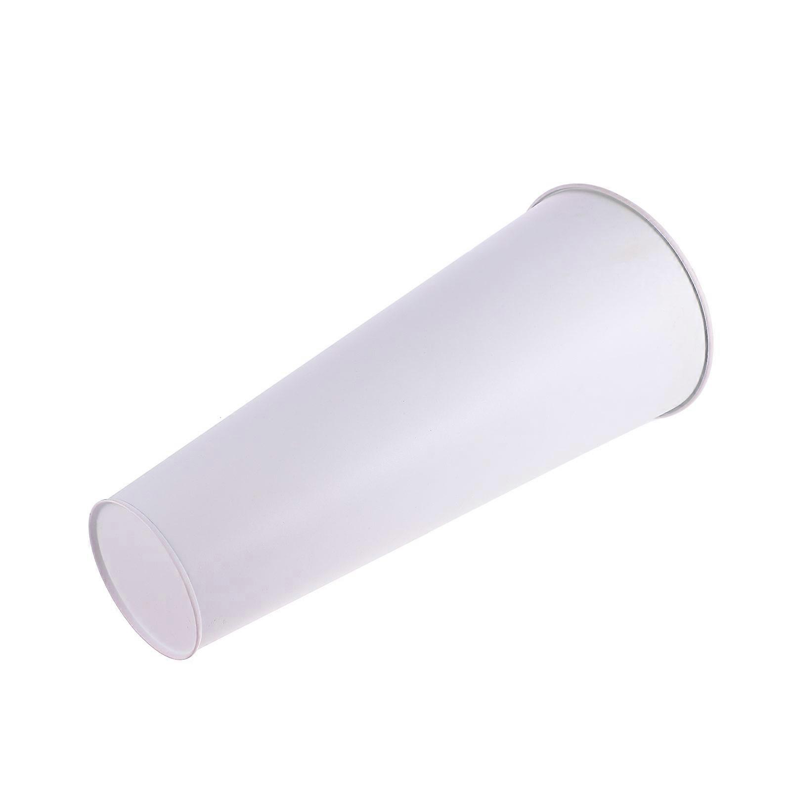 Iron Sheet Flower Pot for Flower Arrangement 2Pcs White Decorative Container