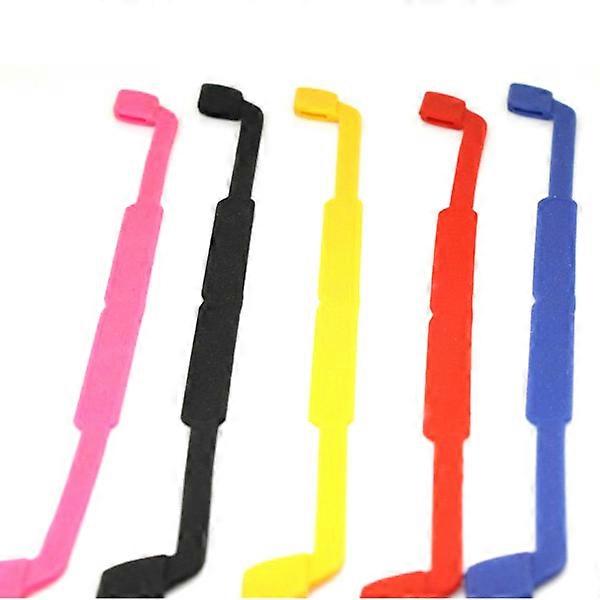 Joustavat silikoniset silmälasit, aurinkolasit, liukumaton panta, punainen