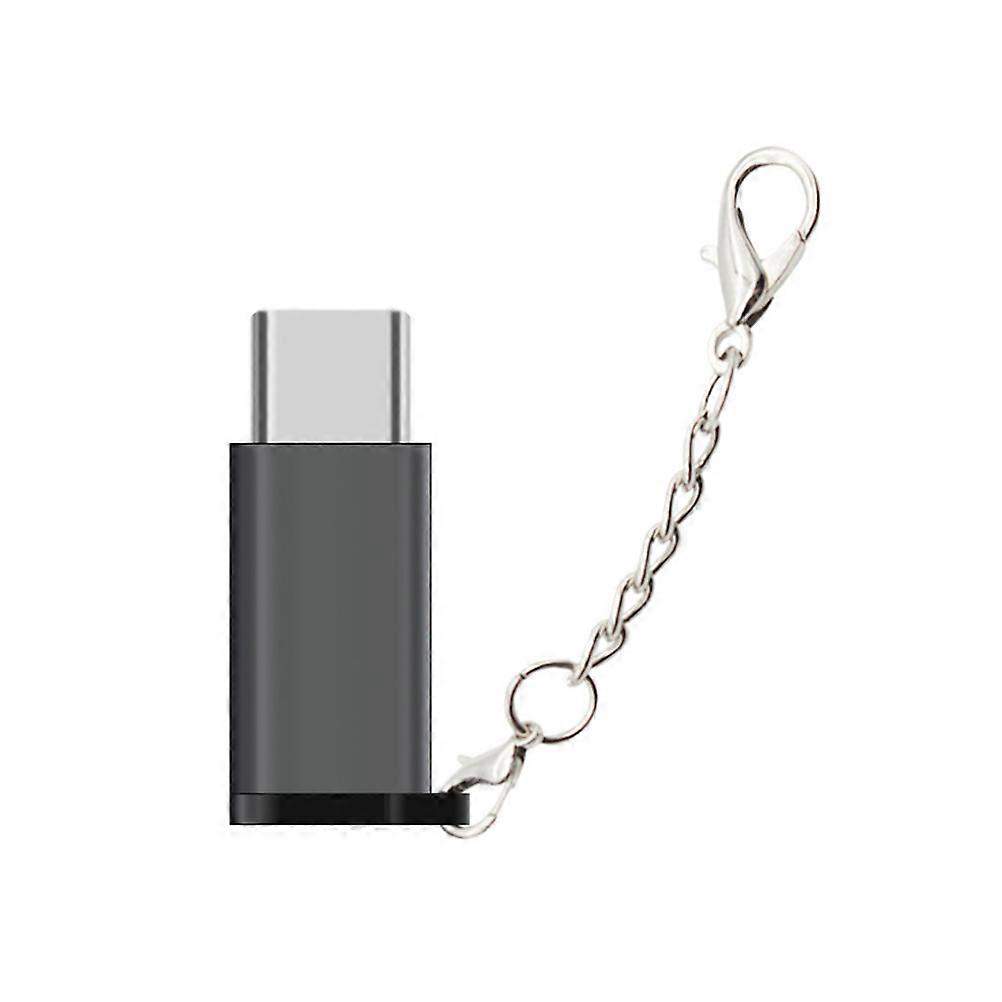 USB C Adapter Mini Size Keychain Design For Smartphone Assorted Color Charging 24Pcs
