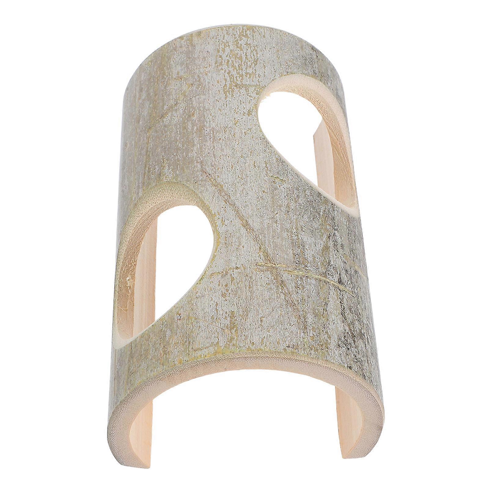 Hamster Accessories Bamboo Tunnel Providing Fun Exploration 5Pcs