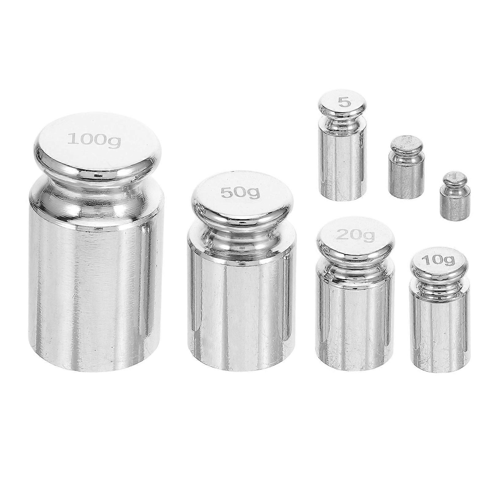 Gram Calibration Weights Steel Set for Scale Including 28Pcs for Jewelry and Lab