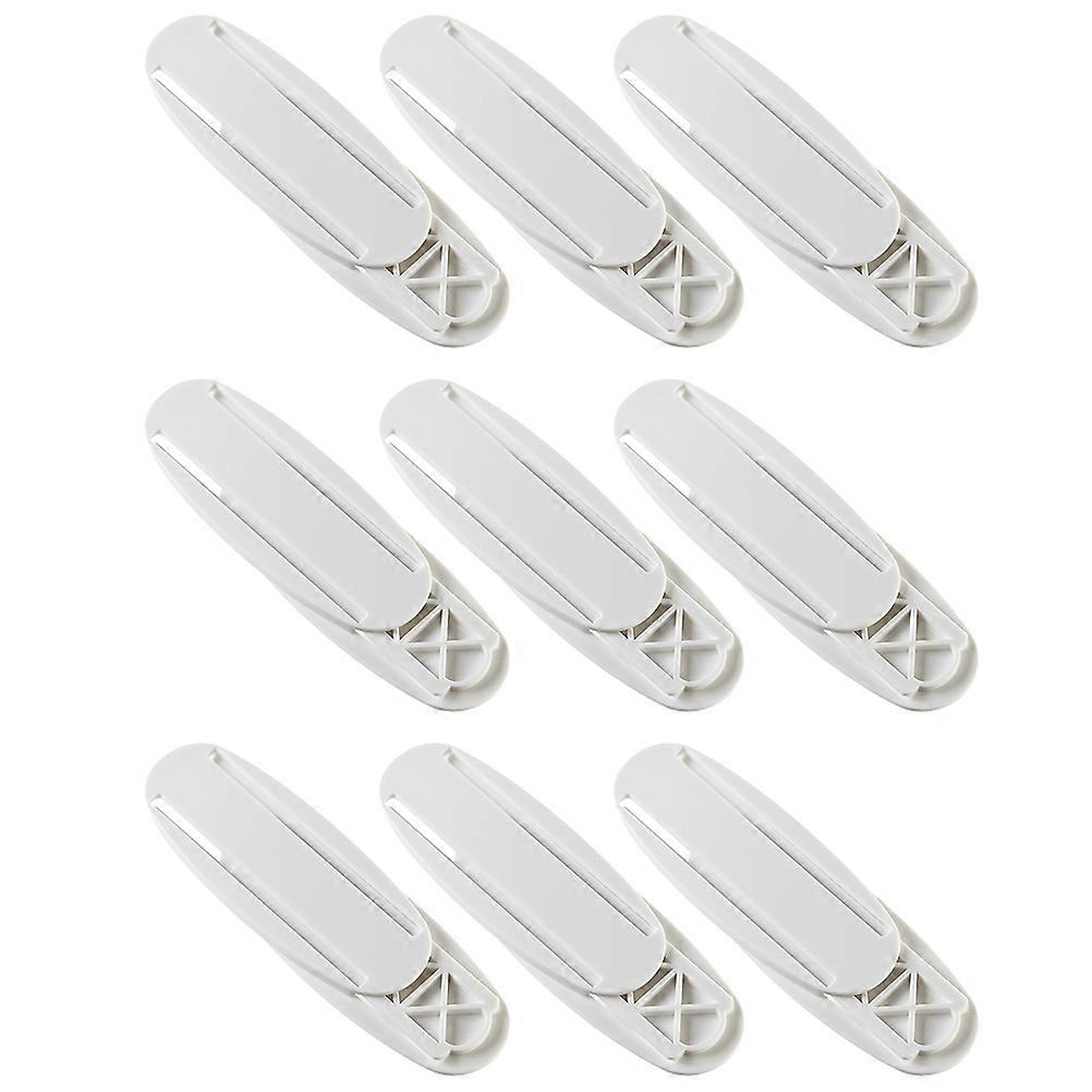 Socket Holder Wall Mounted for Cable Organizer 18Pairs Pack