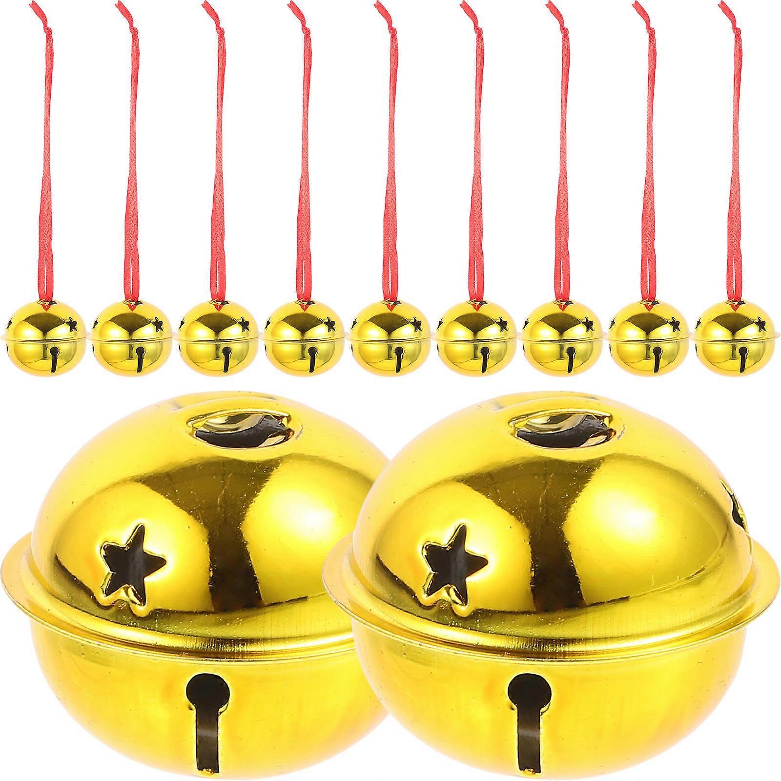 Hanging Bell Five- Christmas Bells for Decoration 42Pcs Set