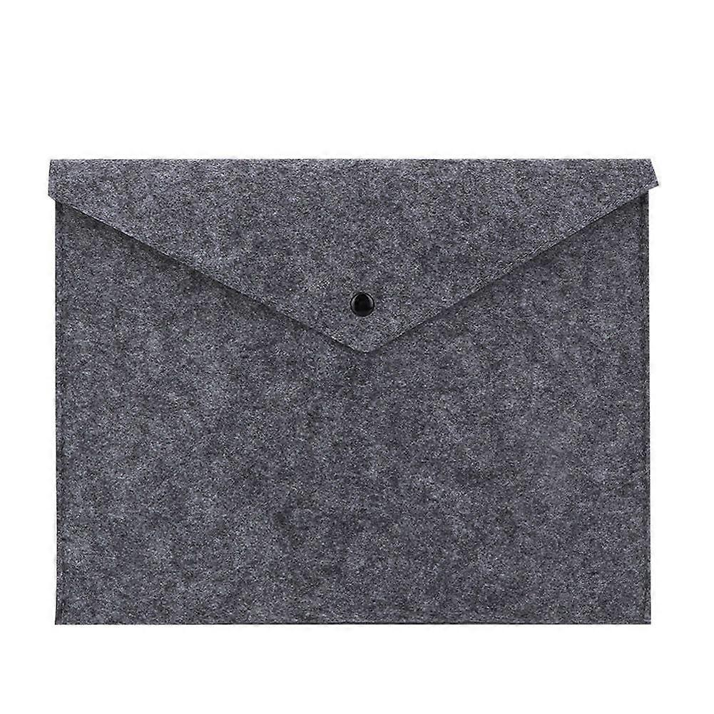 Portable Felt Laptop Storage Bag Notebook Holder Case Cover (L)