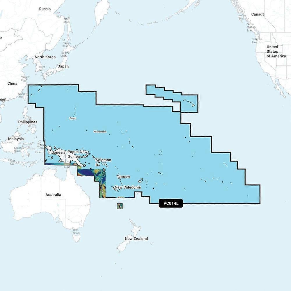 Garmin Navionics Vision+ Chart: Pc014l - Pacific Islands