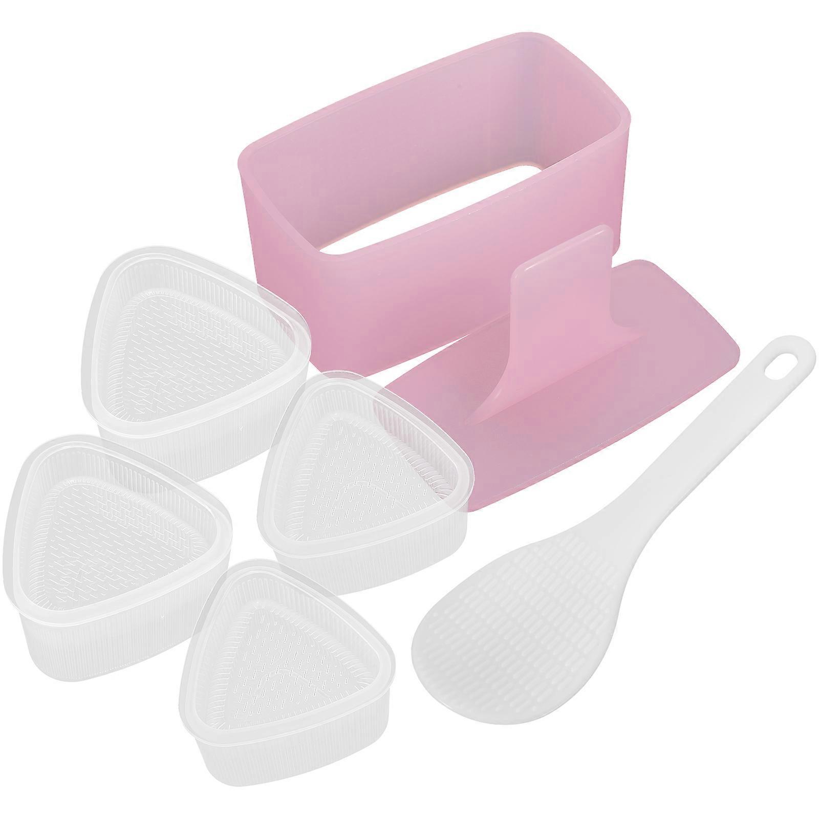 Rice Ball Making Molds 4Sets for Sushi Mold Kit and Onigiri Press Maker