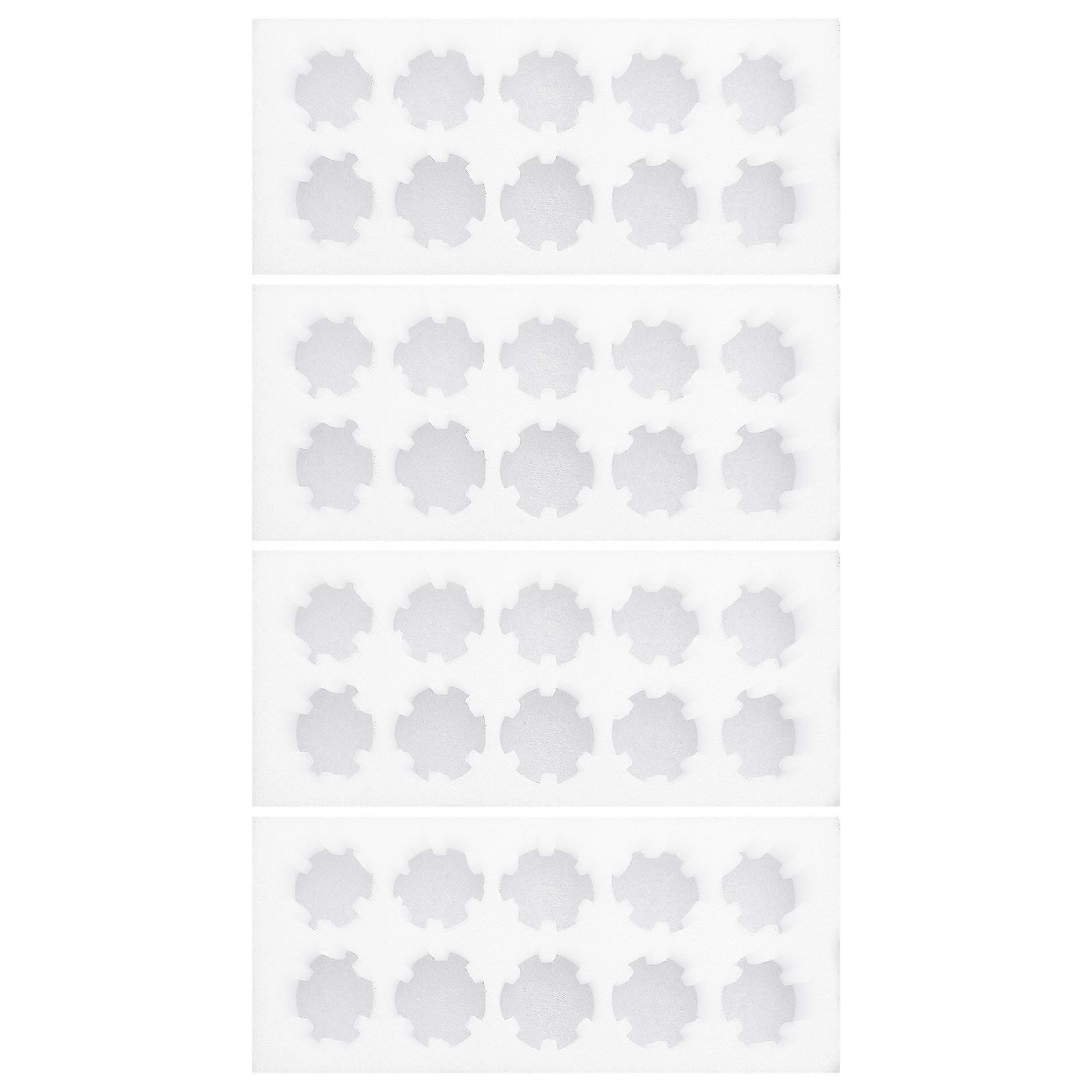 White Foam Egg Tray for Home Use 10Sets Egg Storage Holders