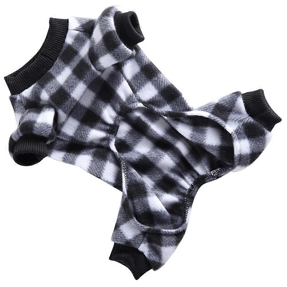 Warm Pet Pajama 2 Pcs Chic Design for Pet Owners Suitable for Winter Indoor Use with Comfortable Fabric