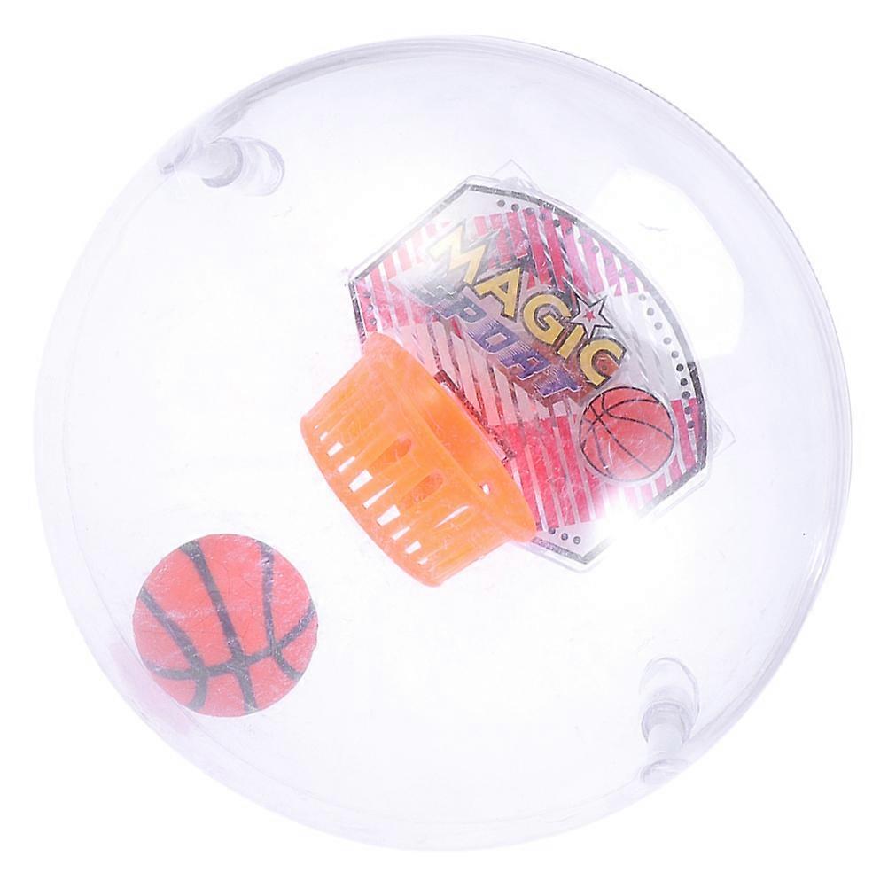Interactive Basketball Toy Sound and Light Basketball Game 2Pcs for Decor