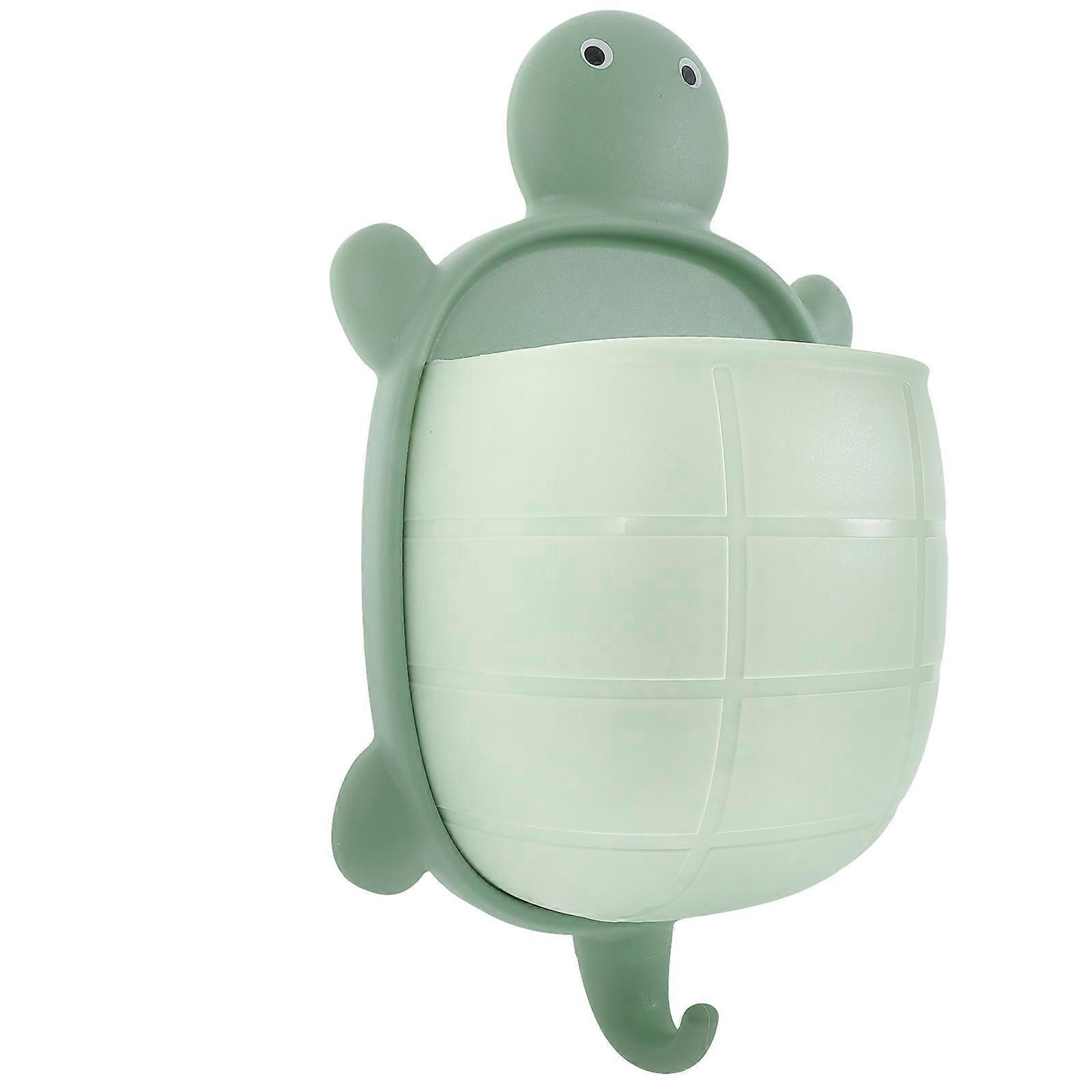 Bathroom Storage Rack Cartoon Turtle for Toothbrush Holding 3Pcs Set
