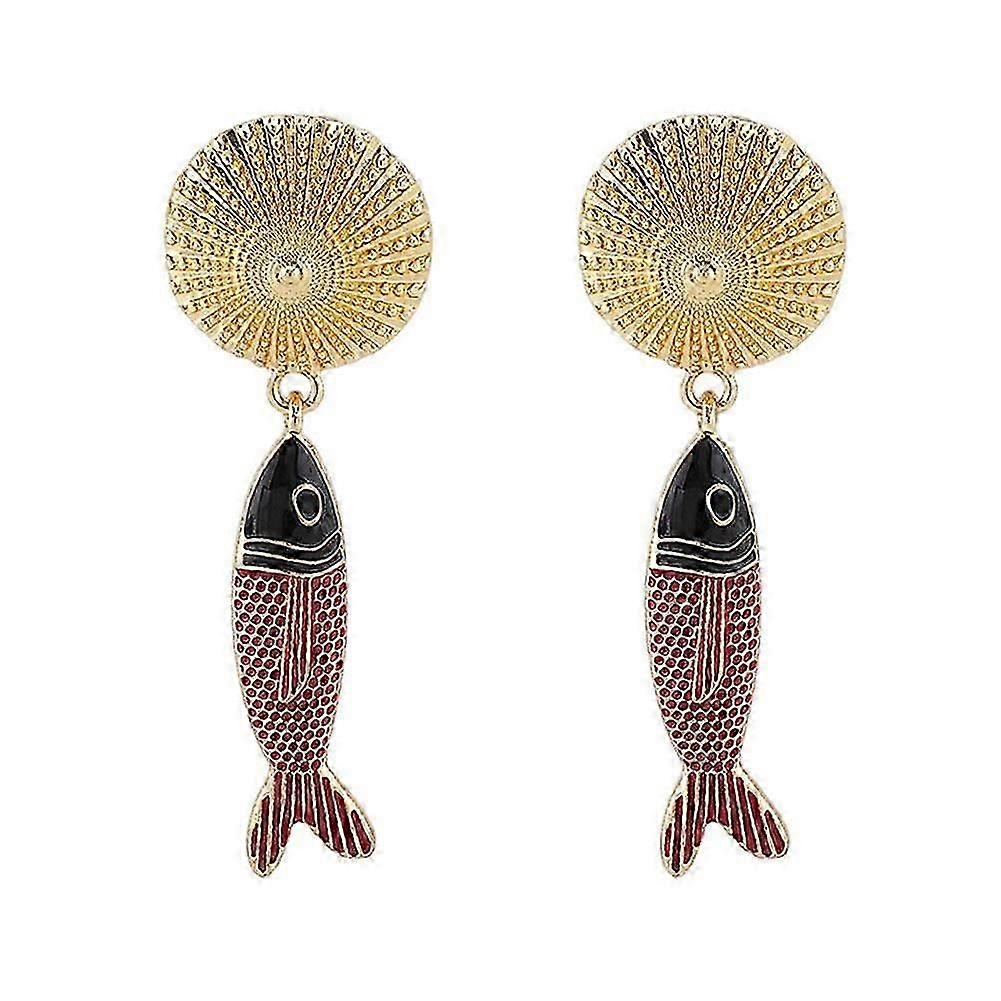 N12631 Za Cross Border Ocean Wind Handmade Earrings