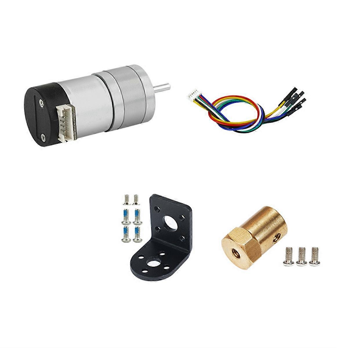 DIY DC Motor with Encoder Geared High Torque 310 Motor D