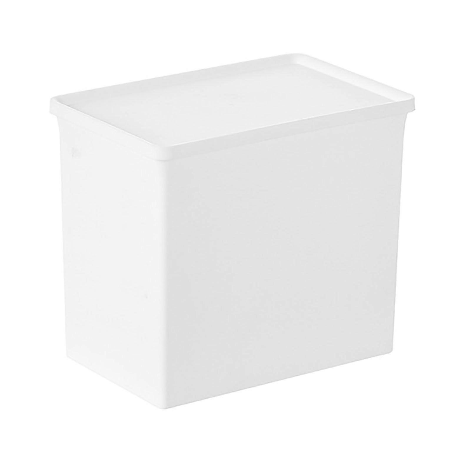 Storage Bins with Lids Large Capacity Multifunction Stackable Plastic Storage Container for Cabinet Desktop Kitchen Washroom