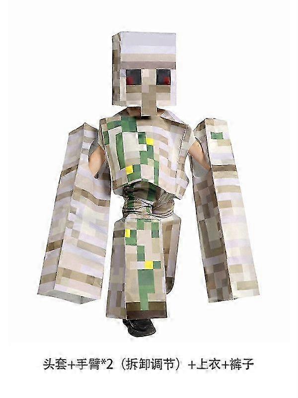 ליל כל הקדושים Minecraft תחפושת קוספליי סרבל ליל כל הקדושים שמלה מפוארת תחפושת למסיבה