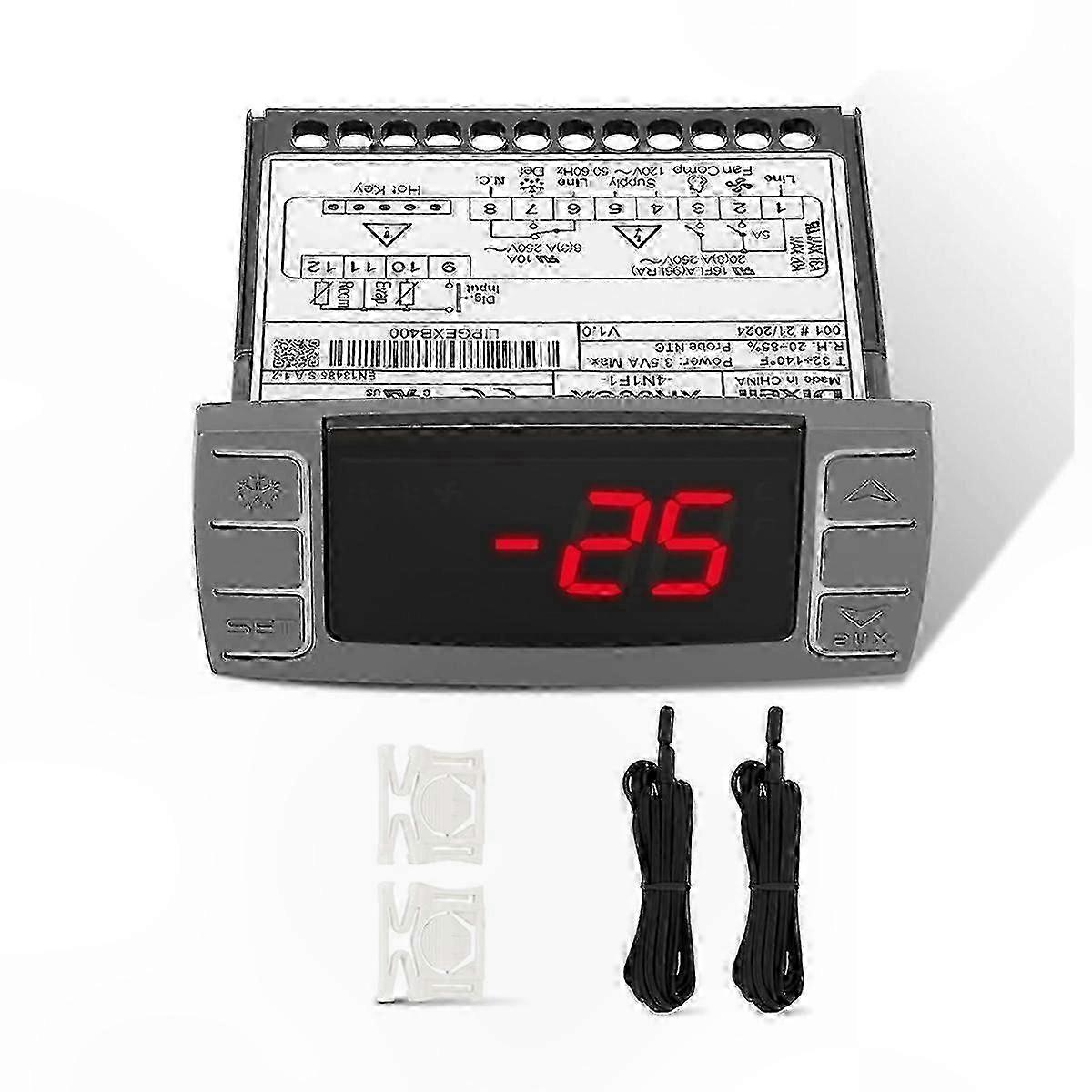 Programmable Digital Thermostat XR06CX-4N1F1 with Sensor Probe