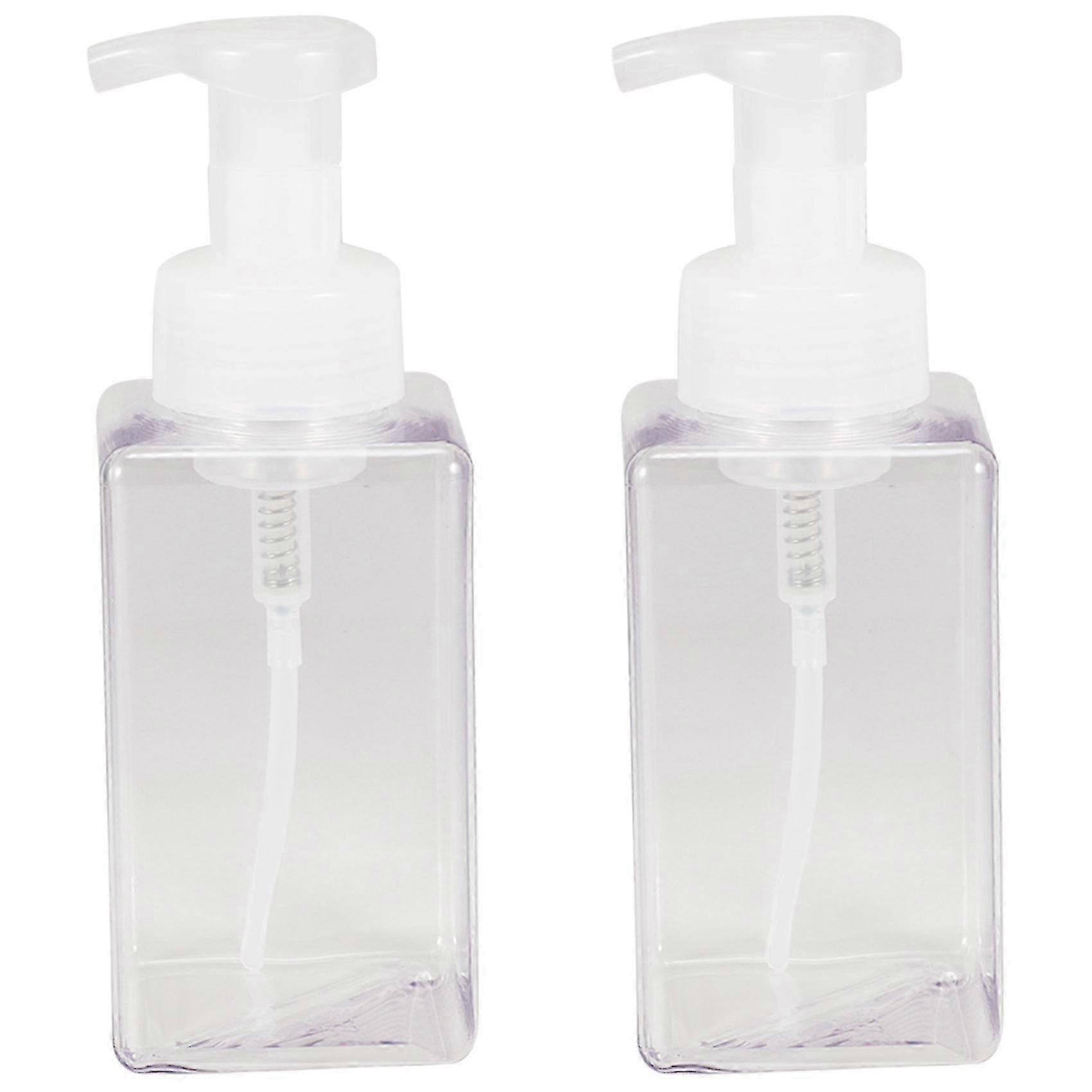 2 Pack Foaming Soap Dispenser Refillable for Home Office and Camping