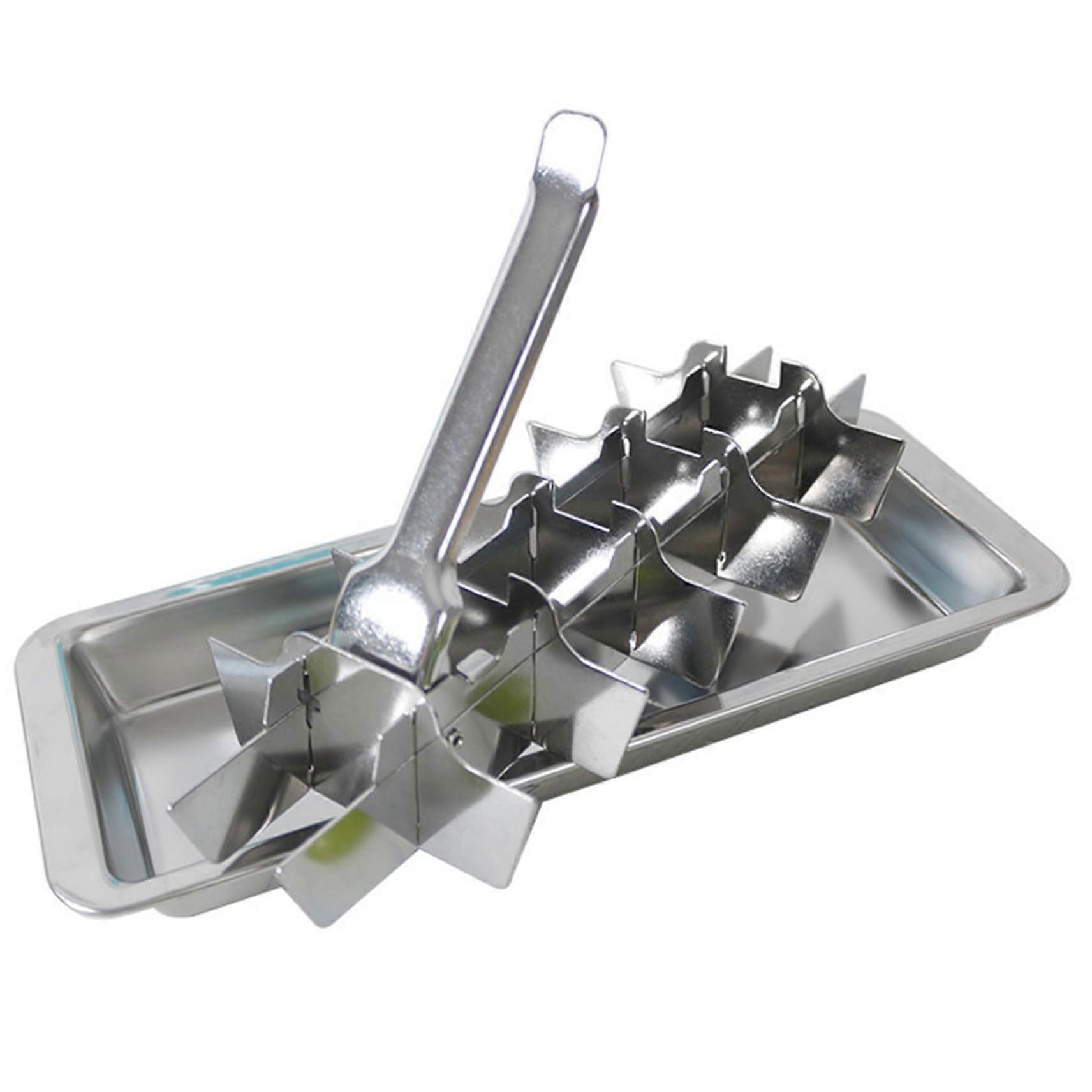 Stainless Steel Ice Cube Trays 18 Slot Easy Release Ice Cube Tray With Removable Slots For Bars And Kitchens DIY Cubes