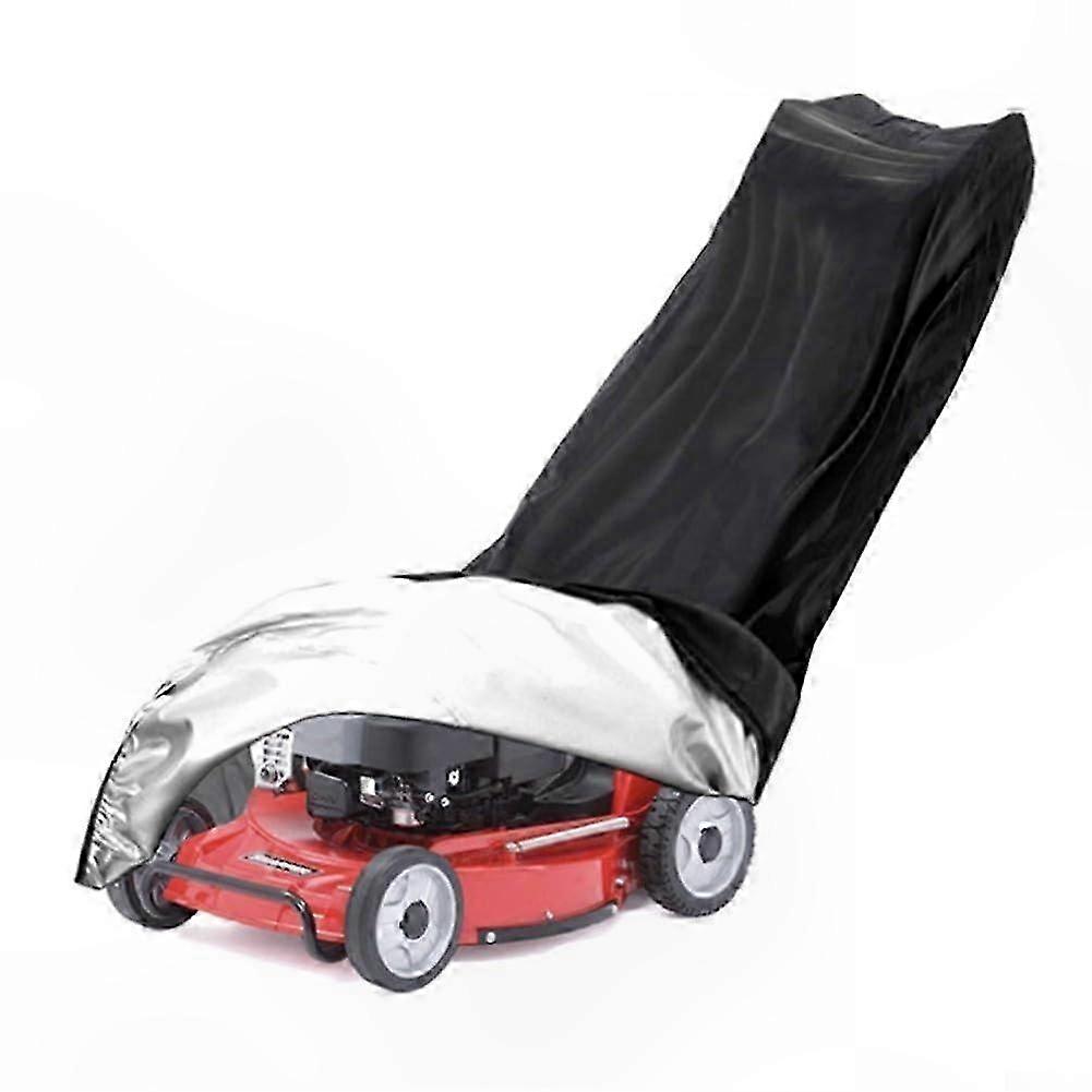 All-Weather Heavy-Duty Lawn Mower Cover with Secure Fit and Waterproof Protection for Most Models